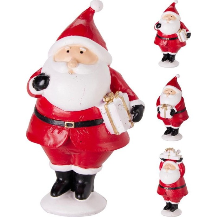 BABBO NATALE CON PACCO REGALO H.19